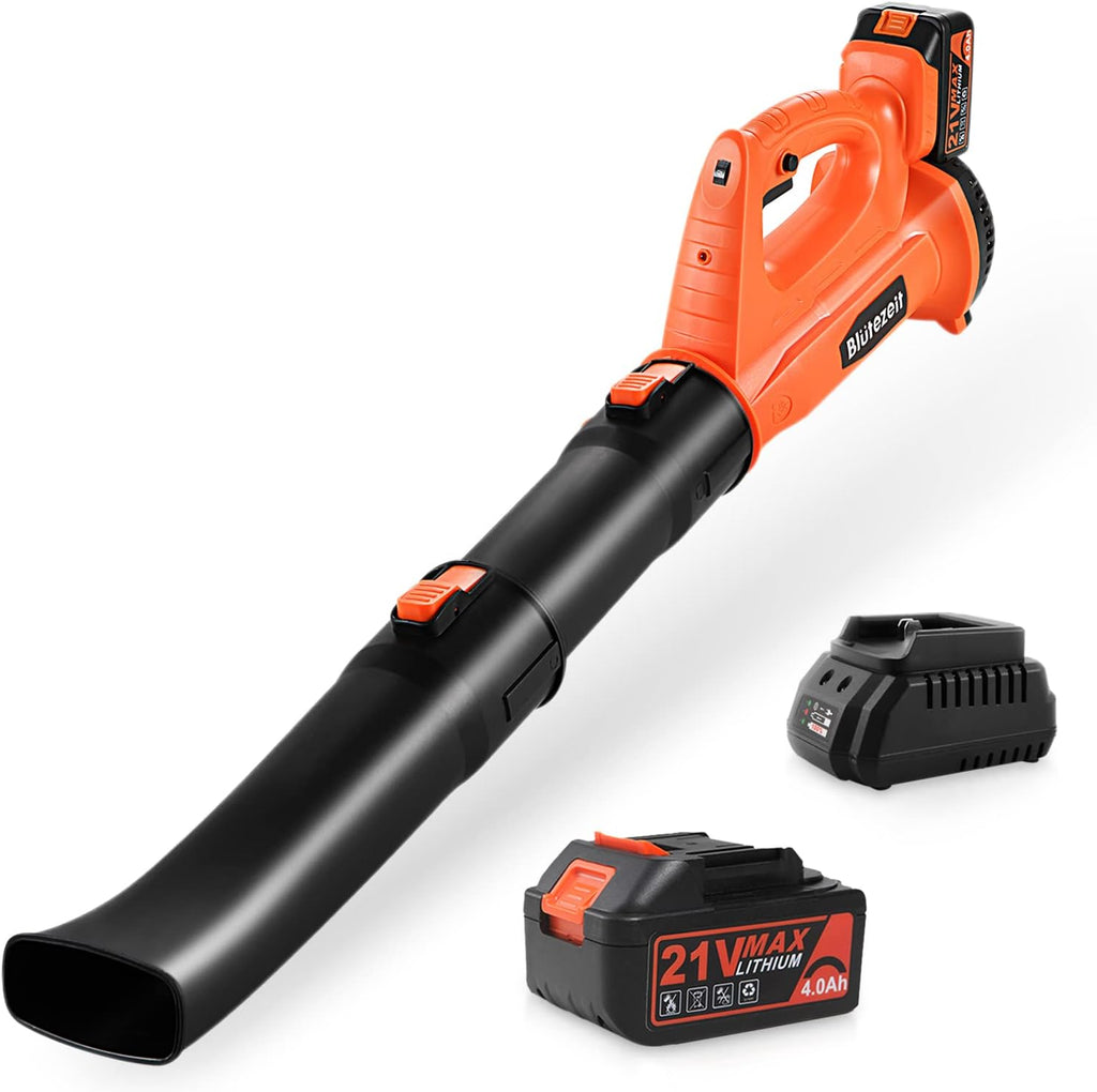 Cordless Electric Leaf Blower with 4.0Ah Battery & Charger R4860