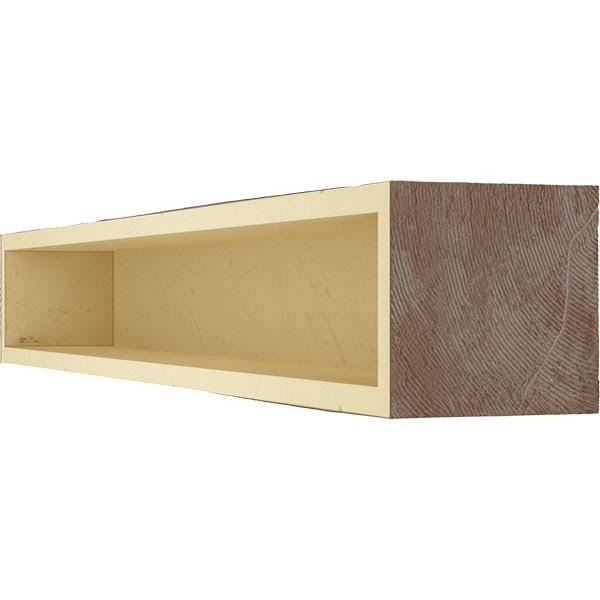 Aged Pecan Faux Wood Fireplace Mantel A248
