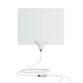 Amplified Indoor TV Antenna, 50 Mile Range G71212