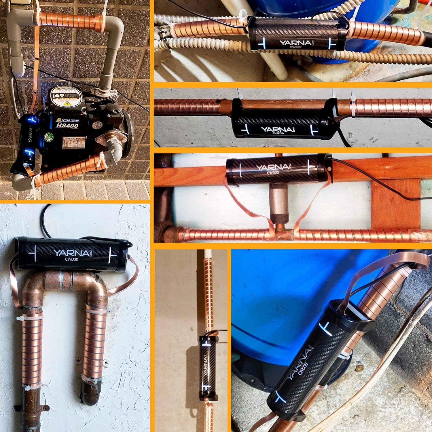 Capacitive Electronic Water Descaler System for Whole House Z392