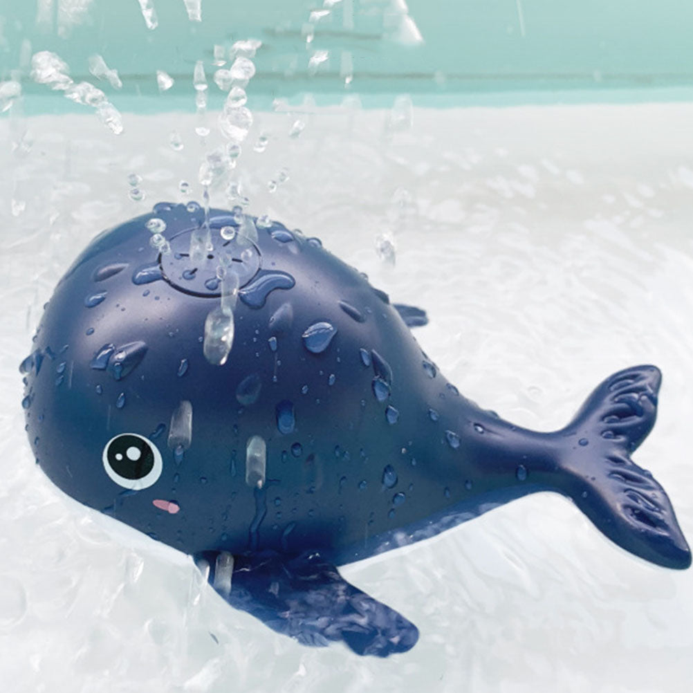 4 PCS Baby Bath Tub Shower Toys Spray Water Whale Toddler Z7274