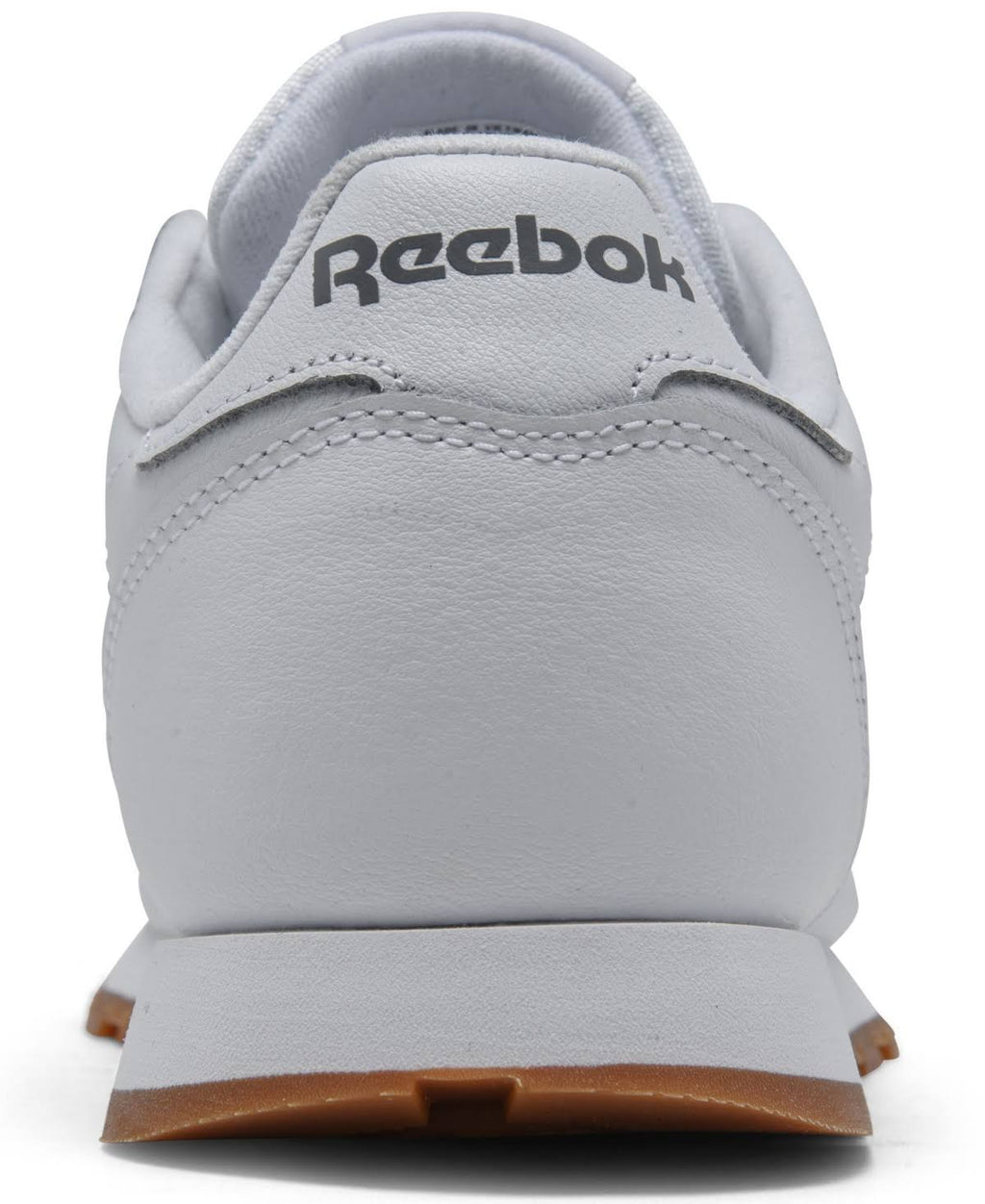 White Gum Leather Kids Shoes F300