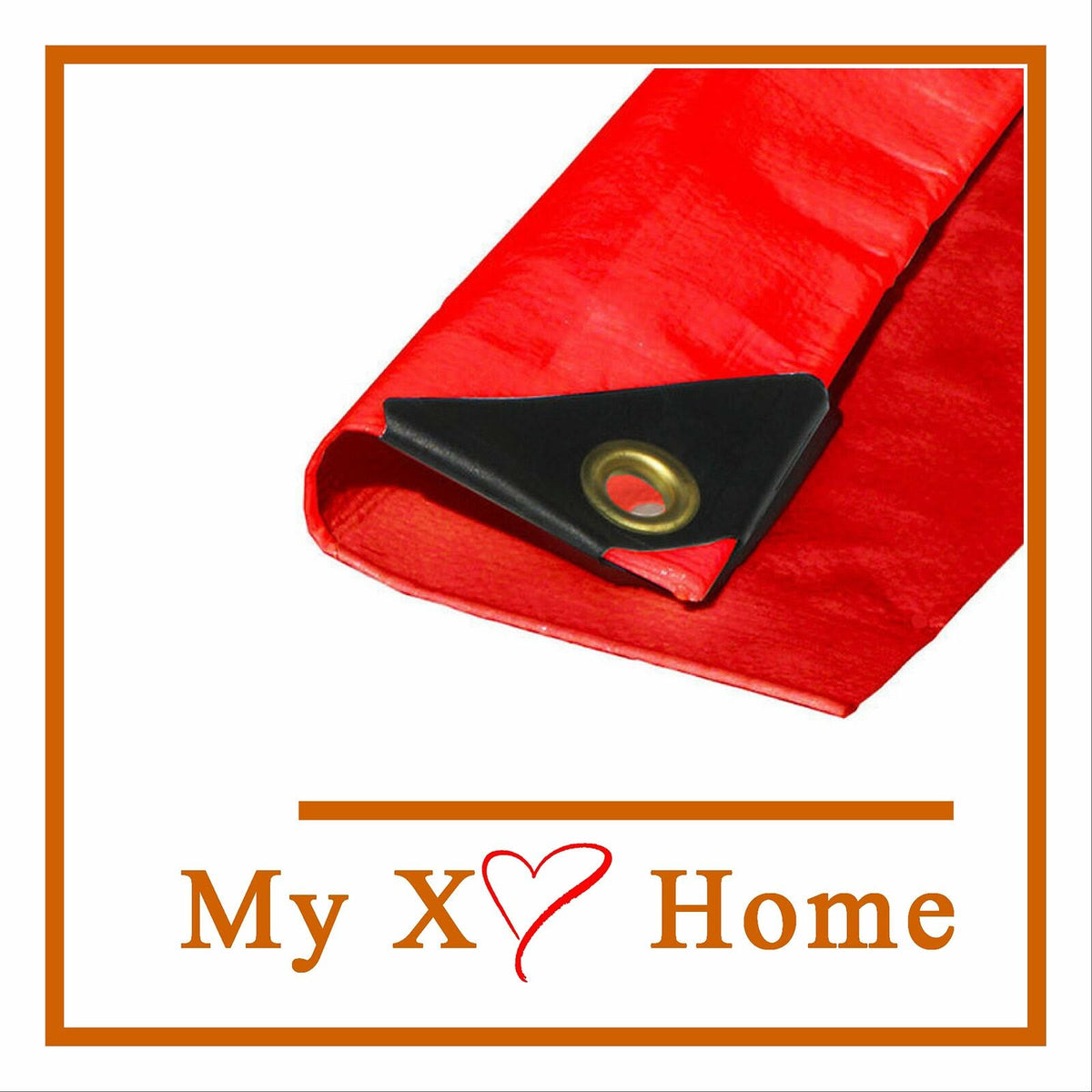 Red 12 Mil Heavy Duty Tarp / Canopy I89442