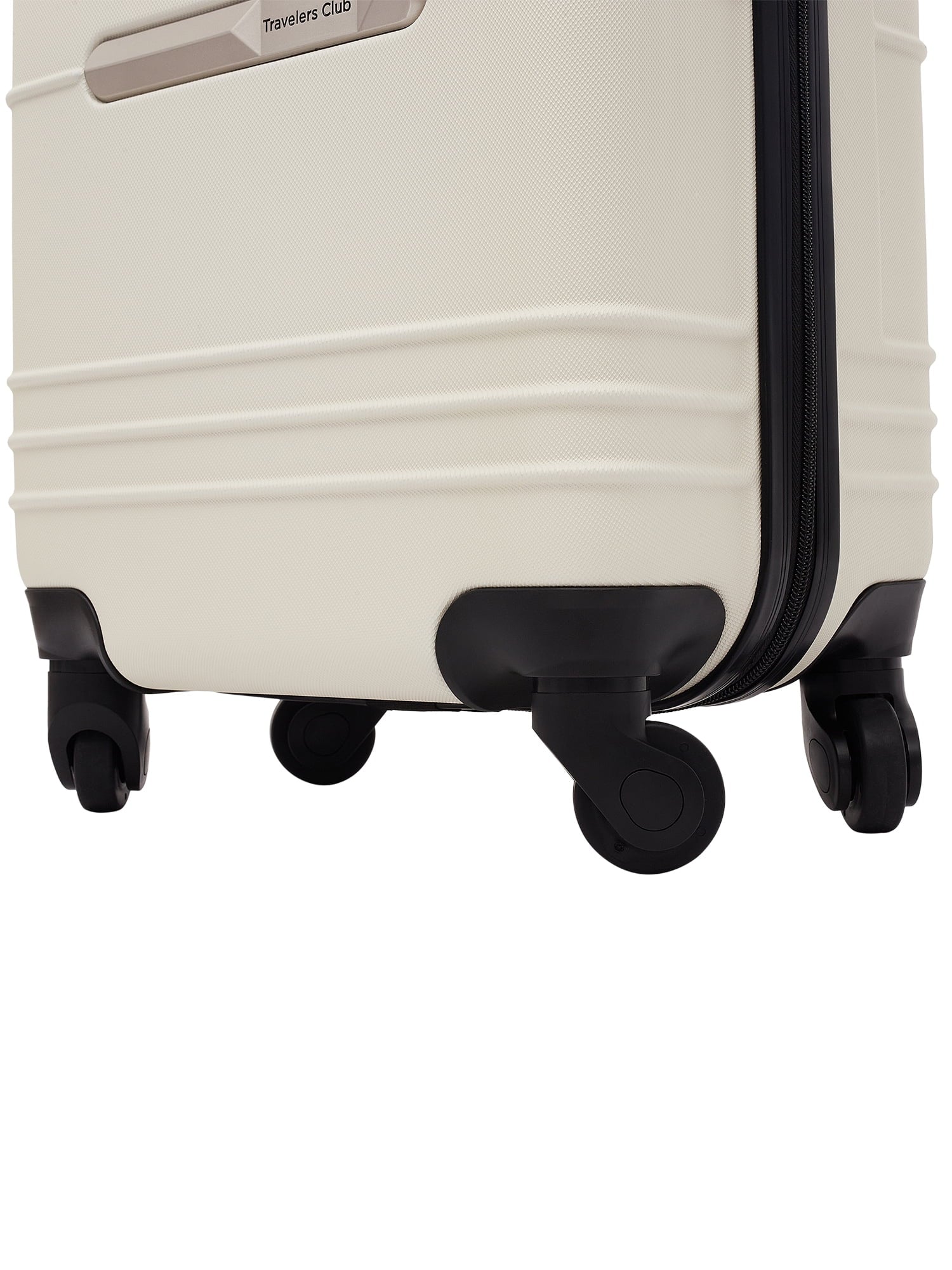 Bone White 20" Hardside Rolling Carry-on Luggage B103