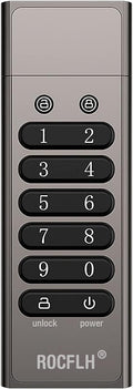 64GB Secure Encrypted USB Flash Drive with Keypad F772