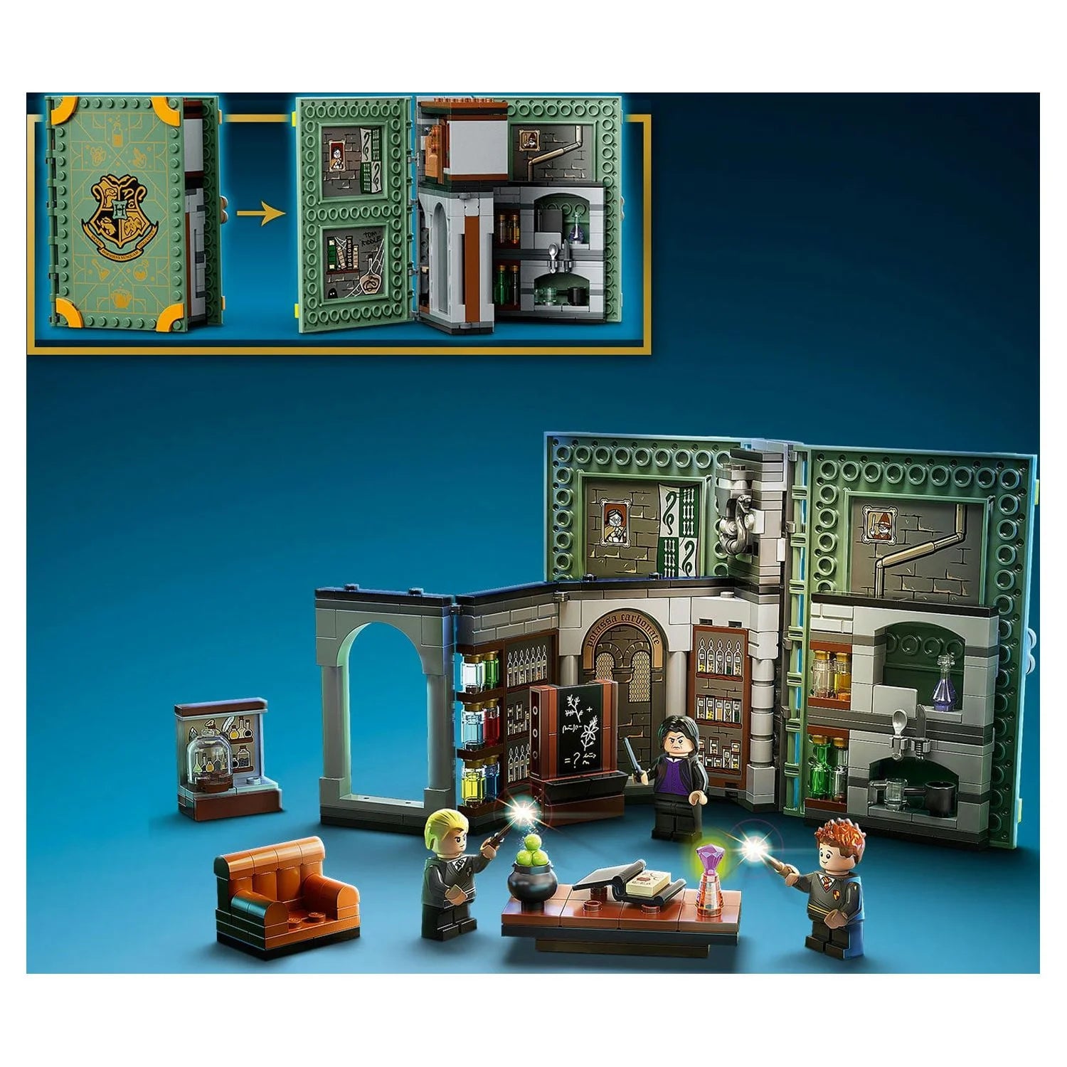 LEGO Harry Potter Hogwarts Moment: Potions Class Brick-Built Playset (270 Pieces) C55197
