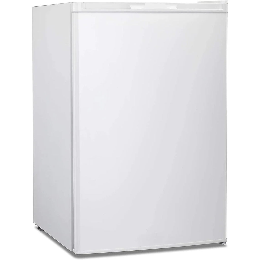 Compact Upright Freezer Stainless Steel Door Black O447678