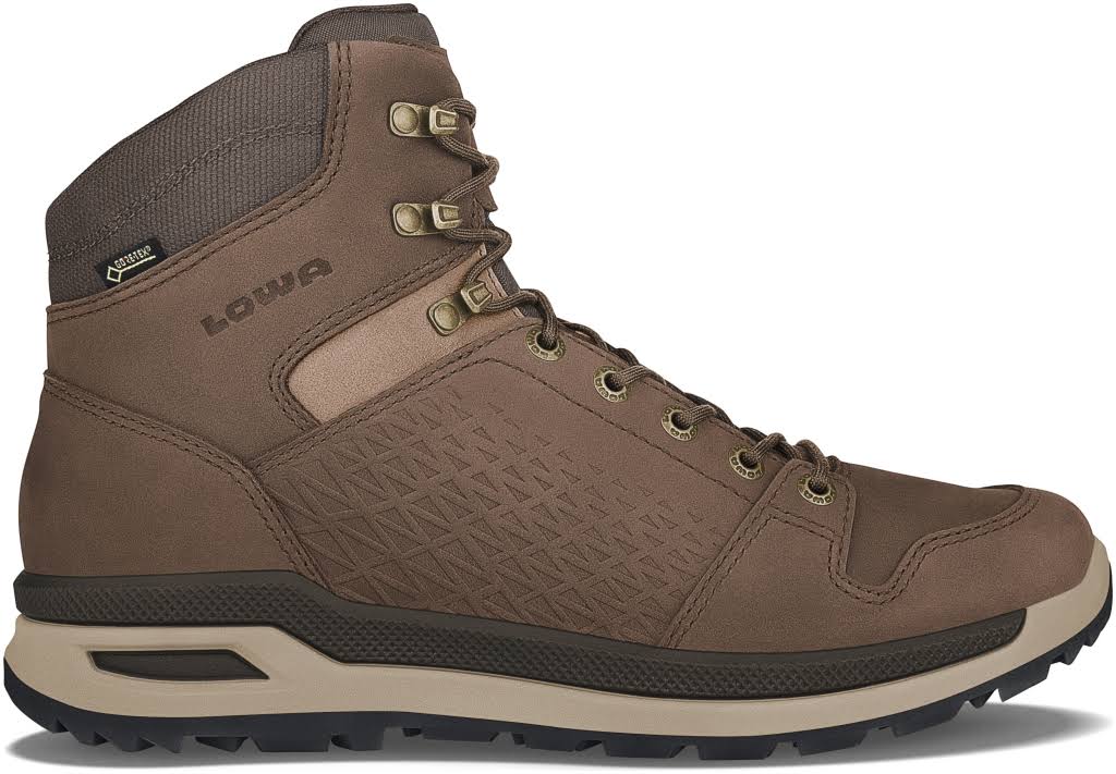 Brown Mid Leather Hiking Boots F300580