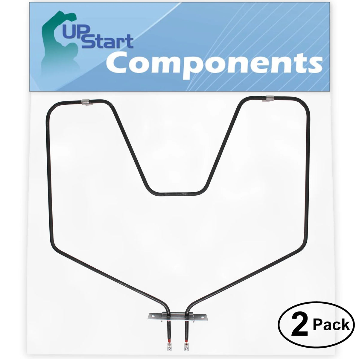 2-Pack Replacement Bake Element for General Electric Oven Heating Element T75475