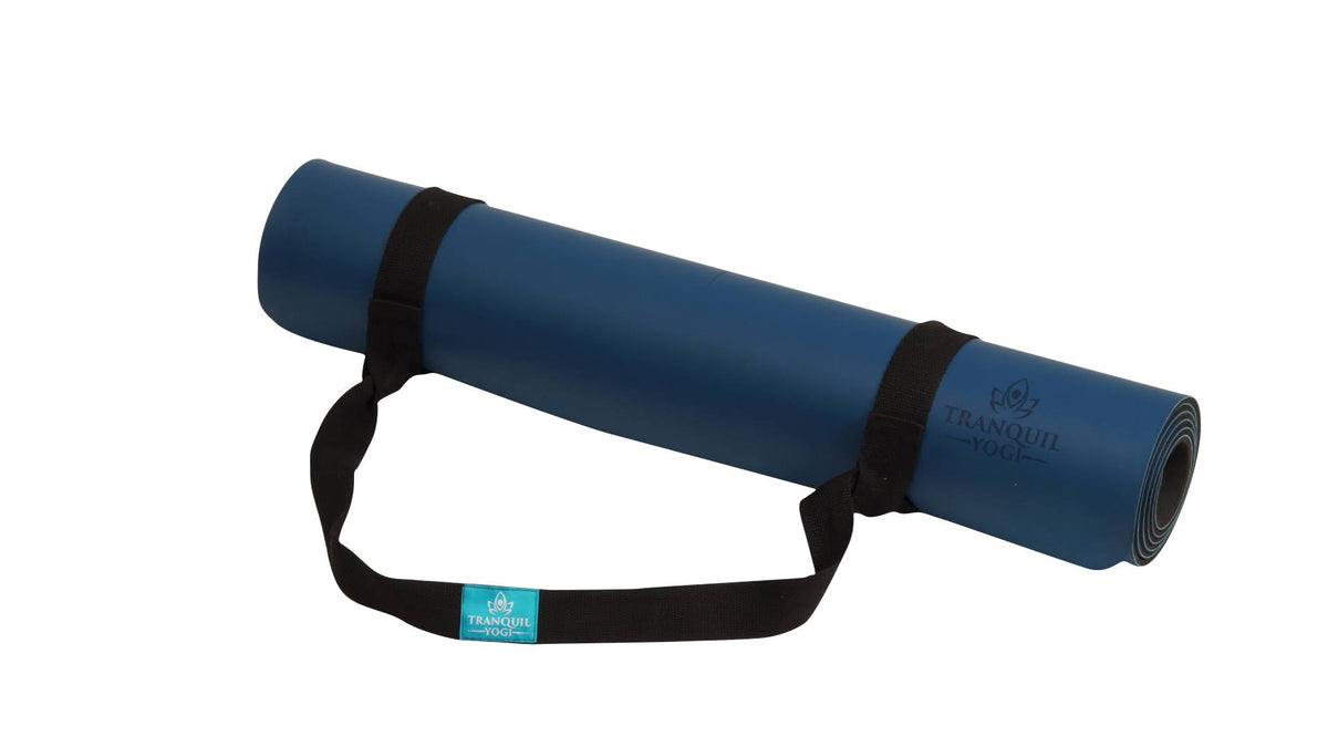 Natural Yoga and Exercise Mat with Carry Strap Y513