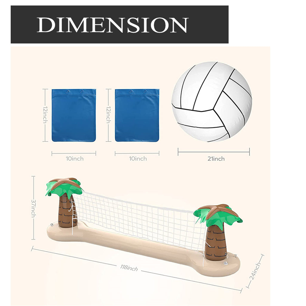 Inflatable Pool Volleyball Set T338
