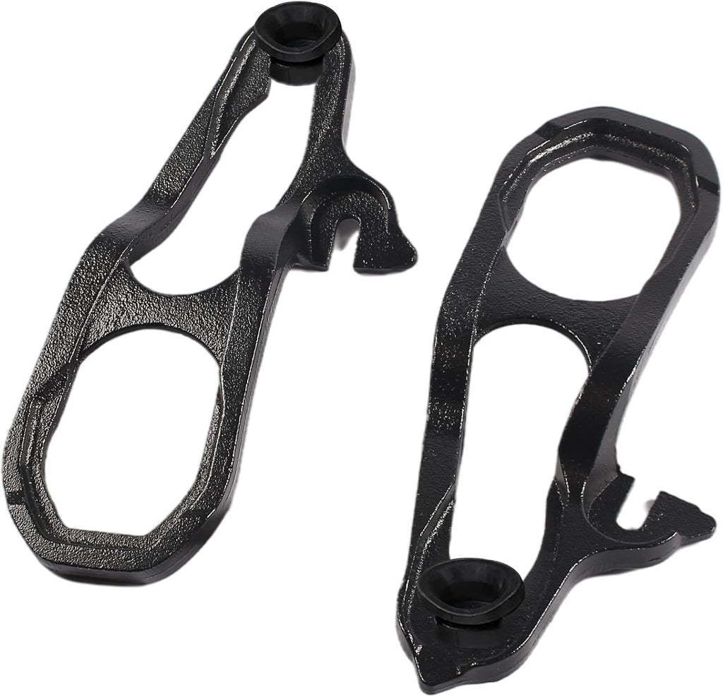 Front Car Tow Hooks Left & Right for Dodge Ram 1500 2019-2021 (Black) U7682