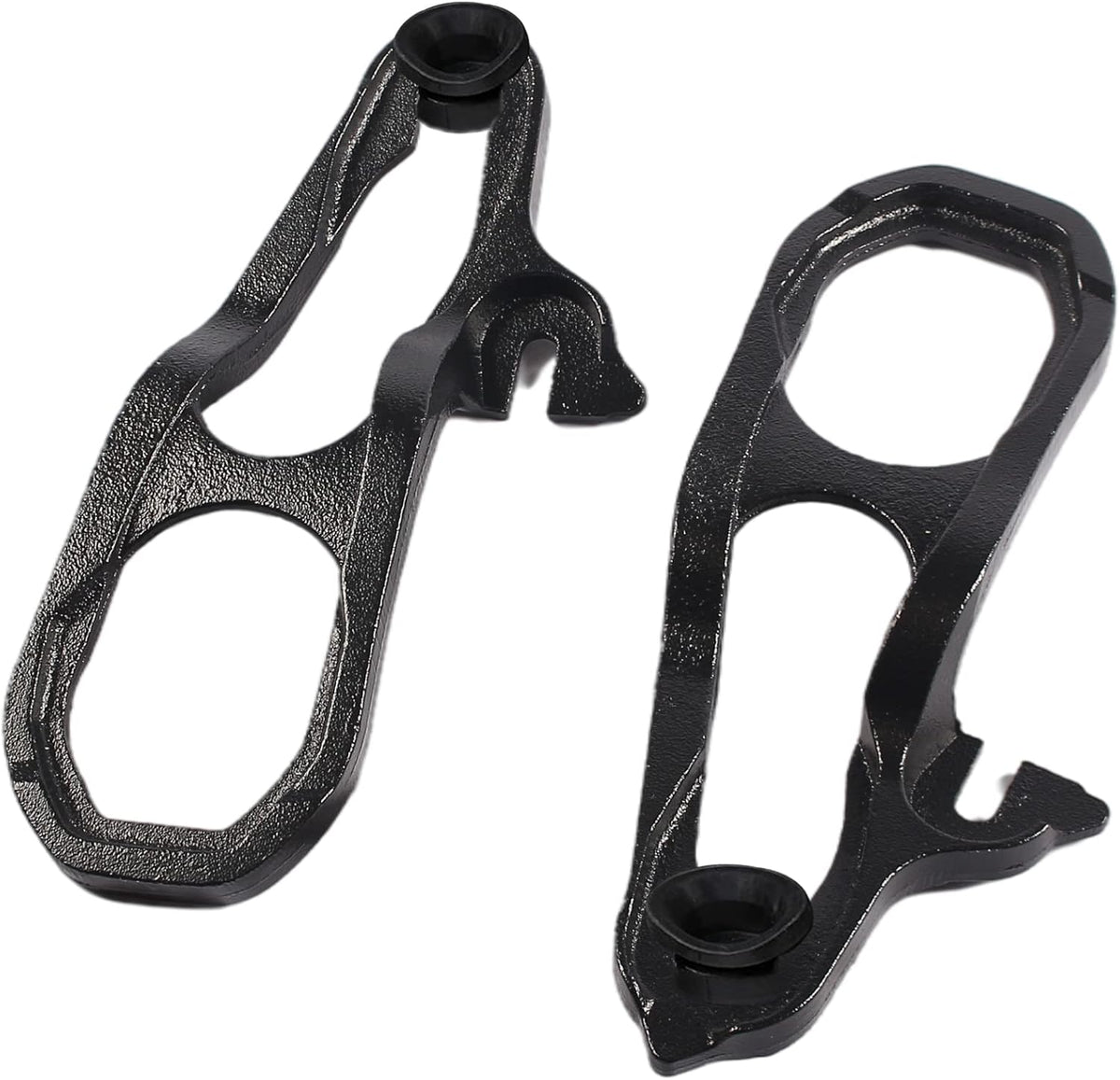 Front Car Tow Hooks Left & Right for Dodge Ram 1500 2019-2021 (Black) U7682