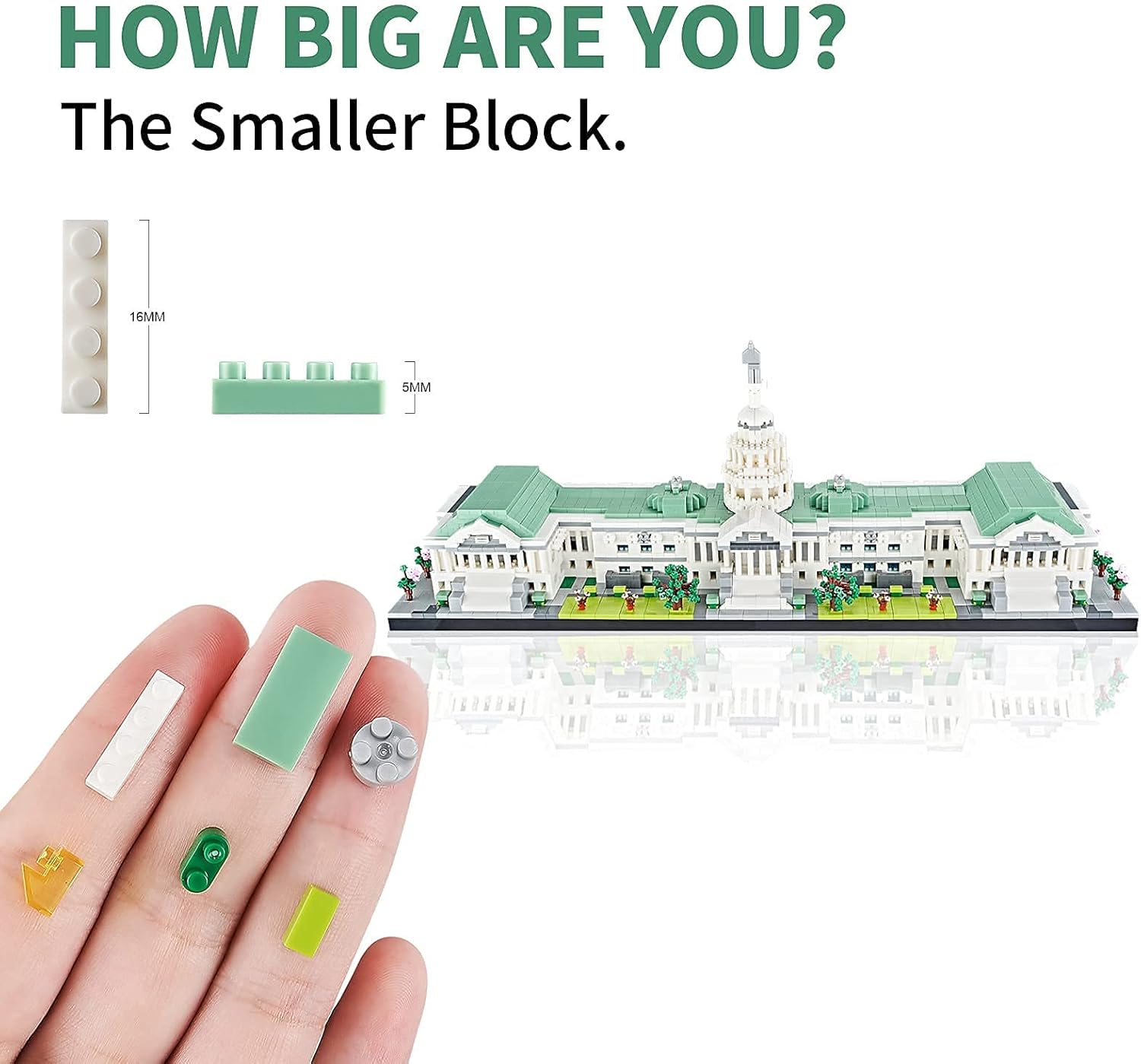 3630 Pcs Micro Block Building Kit Q3814