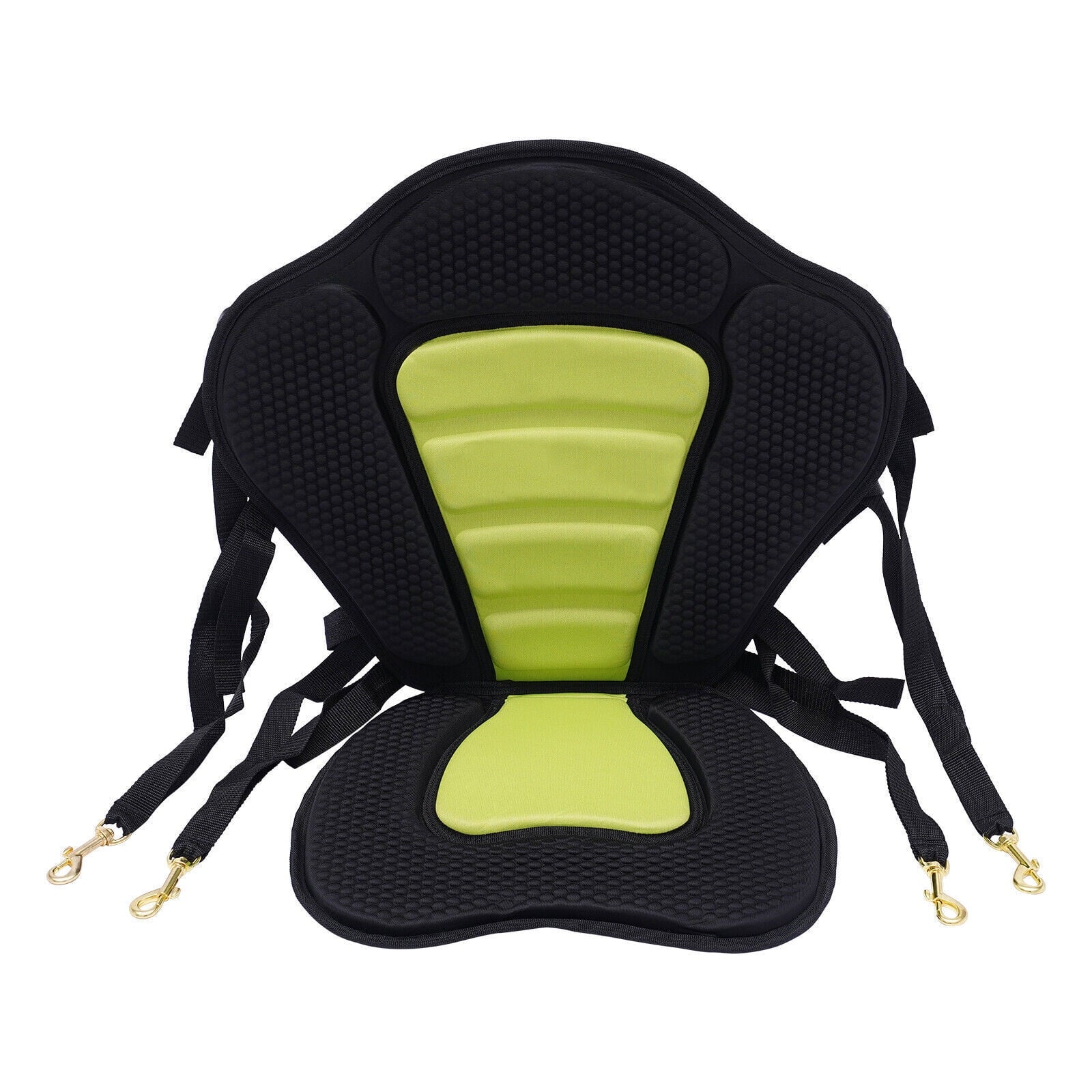 Padded Kayak Seat with Detachable Backrest and Storage Bag A56196