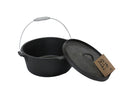 12 Quart Cast Iron Camp Oven with Flanged Lid I98794