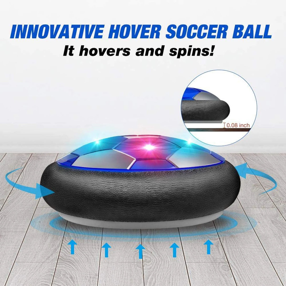 Hover Soccer Ball with Colorful LED Light T377455
