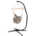 Hanging Hammock Chair Swing and C-Stand Set O7026