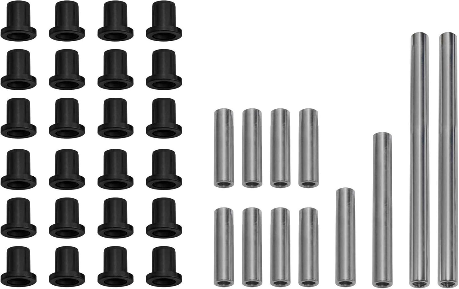 Heavy Duty HDPE A Arm / Control Arm Bushing Kit for Polaris Ranger XP 1000 / XP 1000 Crew (2017-2020) - Front and Rear Y568299