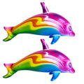 2pcs Inflatable Dolphin Toys T60824