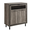 Mesh Accent Cabinet in Grey Wash S901