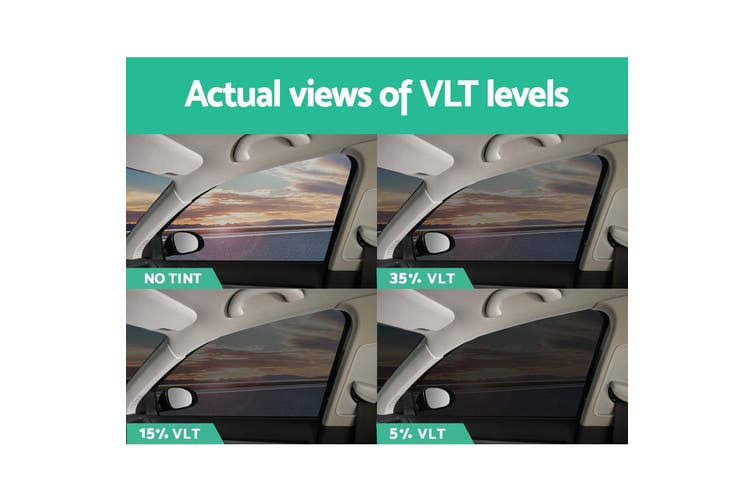 Black Window Tint Film 76cm x 7m VLT 5% L5857