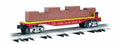 O Scale Flat Car with Crates O280