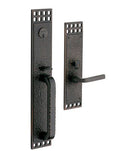 Left Handed Single Cylinder Mortise Handleset Trim A381