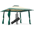 Green Gazebo Canopy Shelter Tent E9673