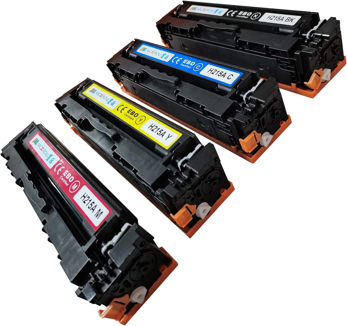Compatible Toner Cartridge 4-Pack (1 Black, 1 Cyan, 1 Magenta, 1 Yellow) B686725