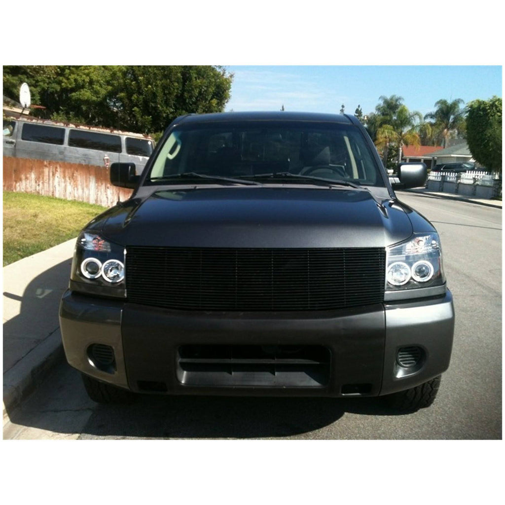 2004 Nissan Titan CCFL LED Projector Headlights J493