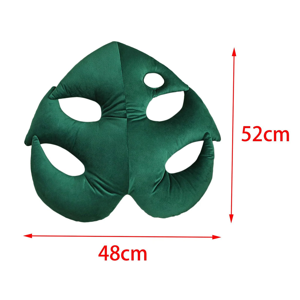 Leaf Shaped Throw Plant Leaves Decorative R802