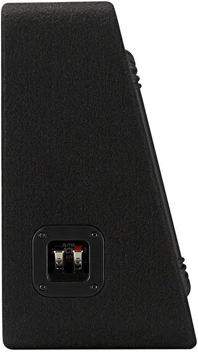 12" Loaded Square Thin Sub Box with Amplifier and Amp Install Kit N960381