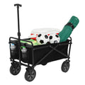 Heavy Duty Folding Utility Cart Black/Gray B519