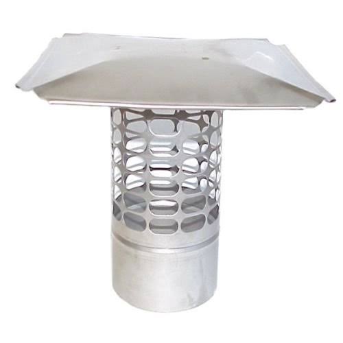 Stainless Steel Slip-In Round Cap - 10x22 E5381