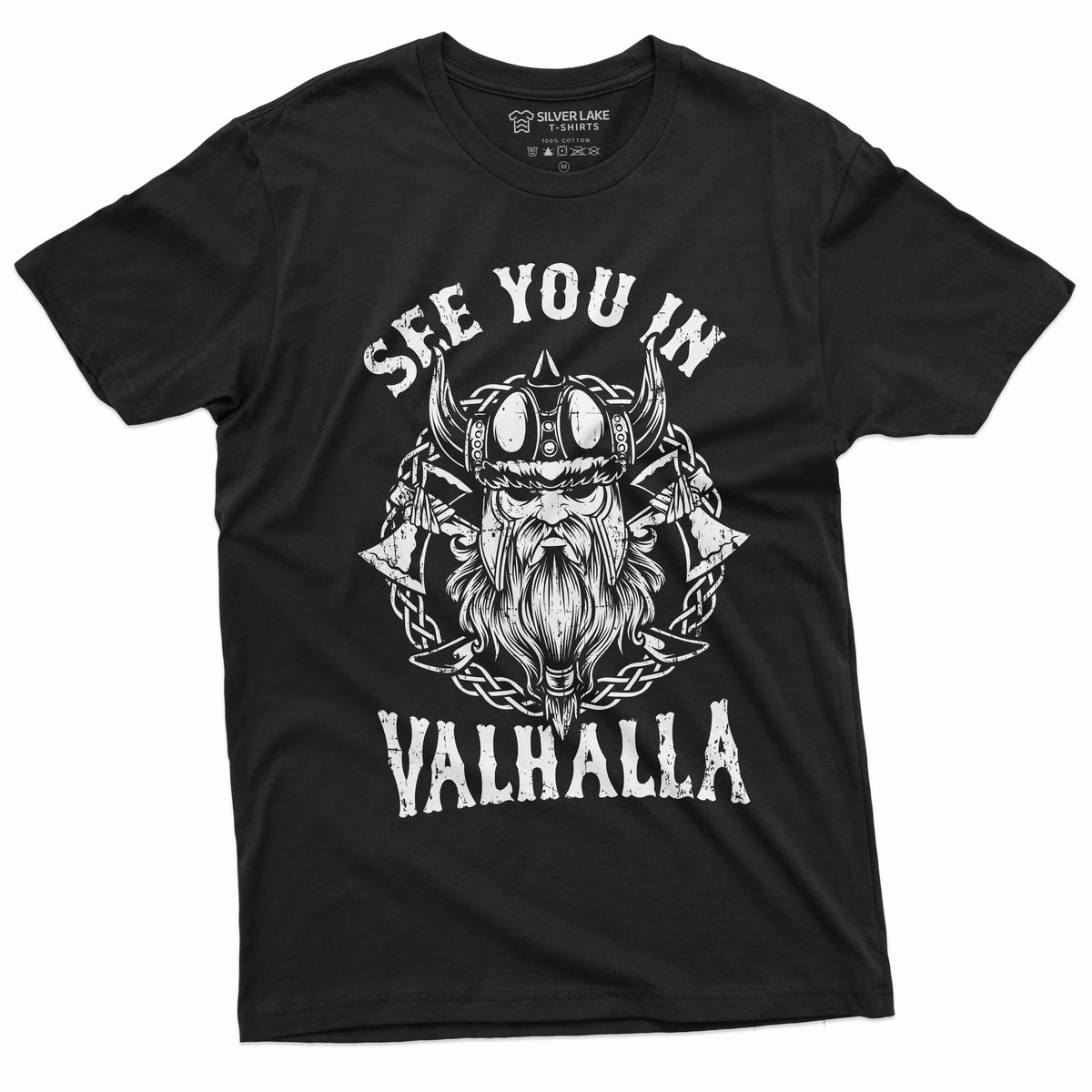 Viking Warrior T-Shirt (3X-Large Black) P7515