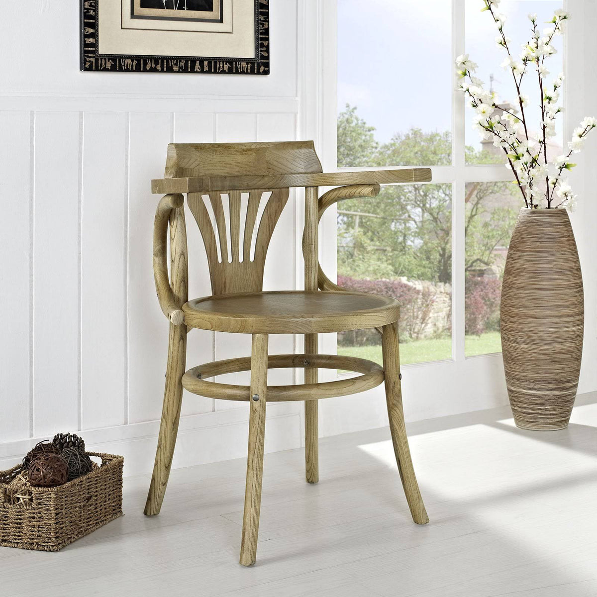 Walnut Dining Side Chair W65094
