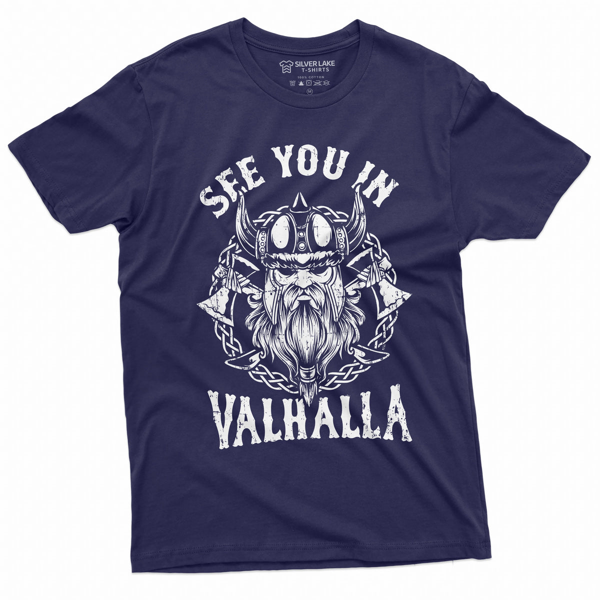 Viking Warrior T-Shirt (3X-Large Black) P7515