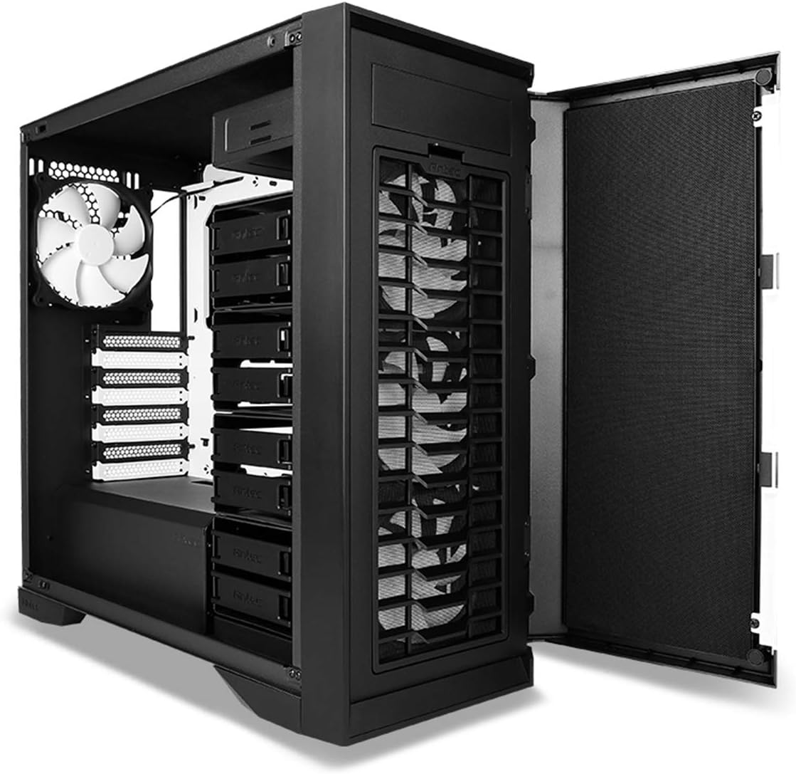 Mid-Tower PC Computer Case with Sound Dampening Panels W68094