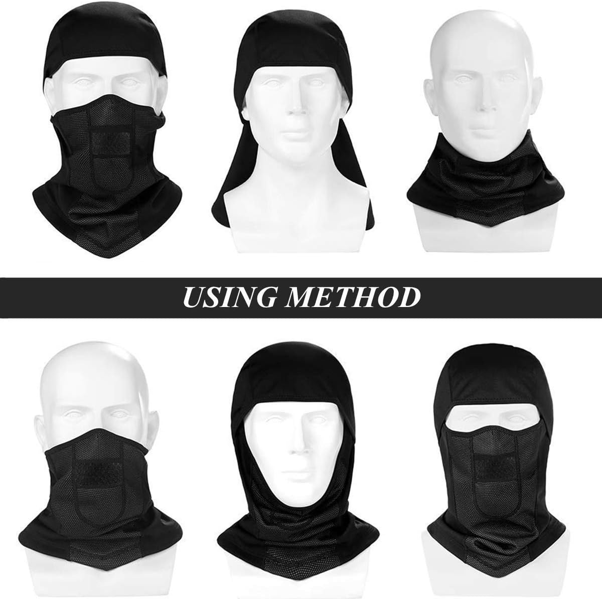 Thermal Fleece Balaclava Ski Mask H831