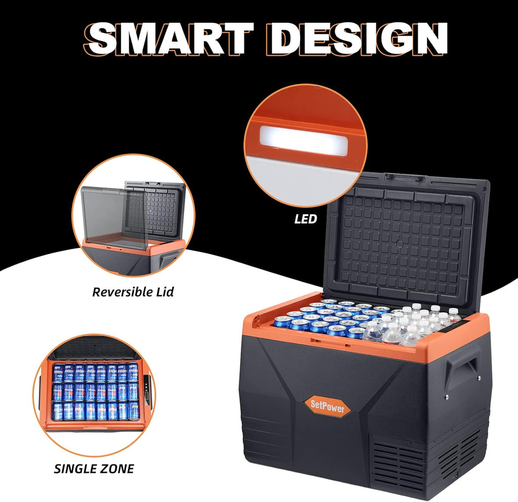 12 Volt Portable Refrigerator and Freezer Electric Cooler S641