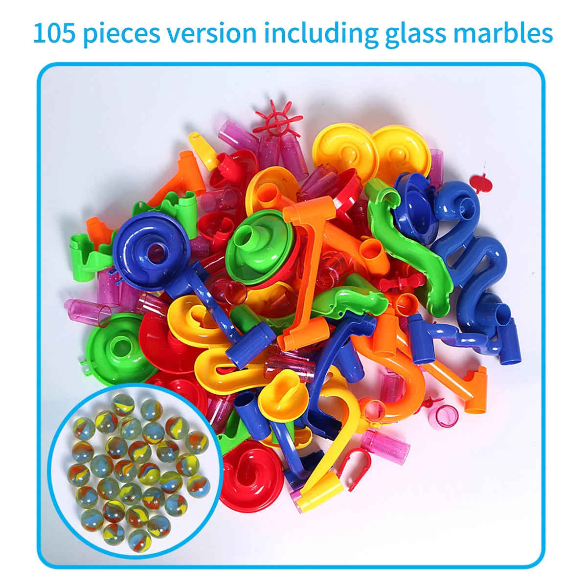 105 Piece Marble Run Track Building Set P4765