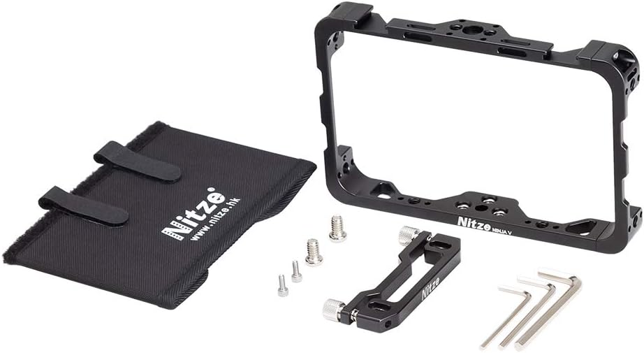 5 inch Monitor Cage with Sunhood Q1147