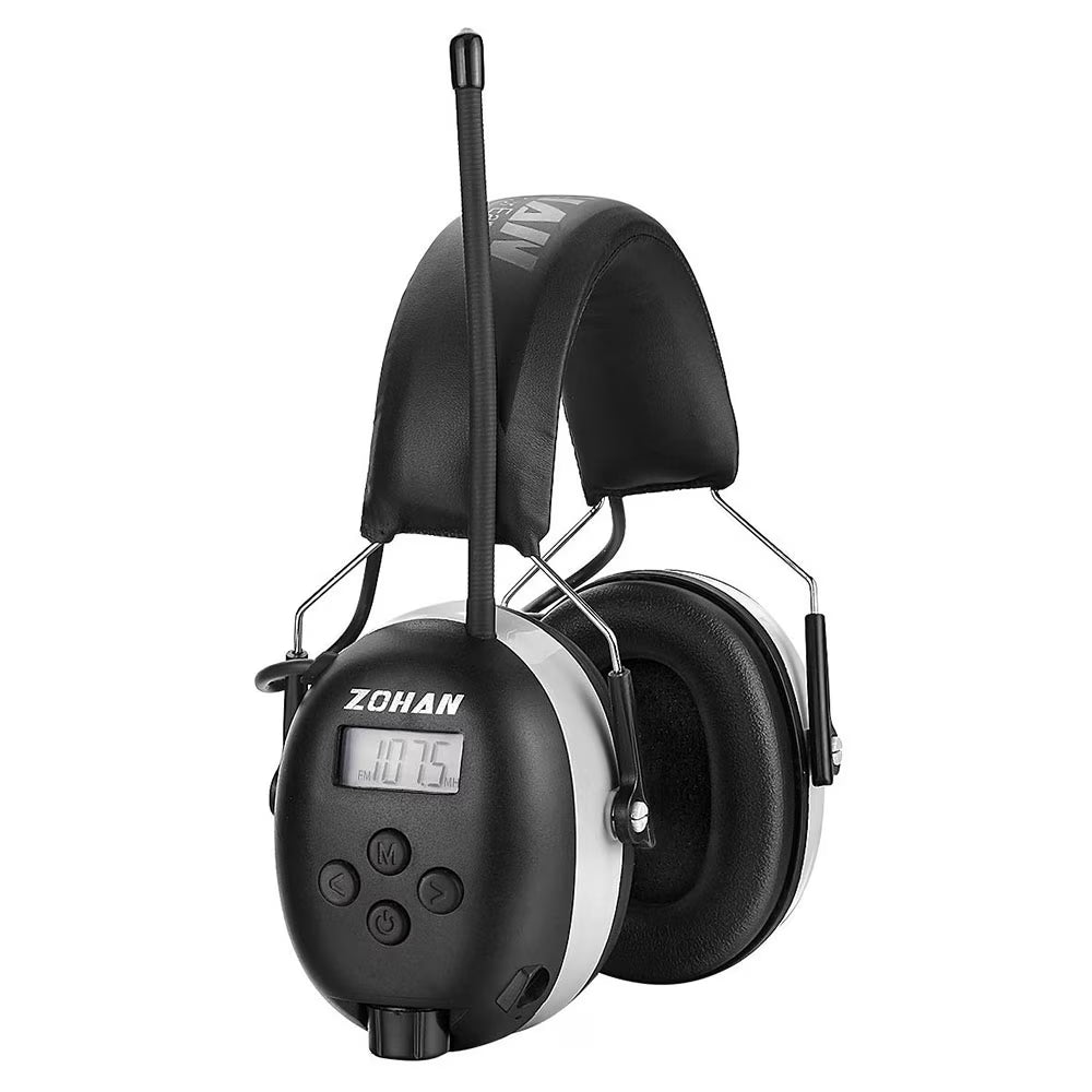 AM/FM Radio Headphone with Digital Display, Noise Reduction Earmuffs L834