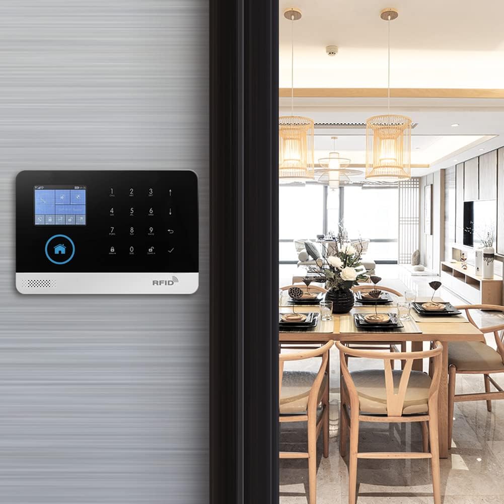 DIY Home Wi-Fi Alarm Kit with Motion Detector, Door/Window Sensor, Siren P350