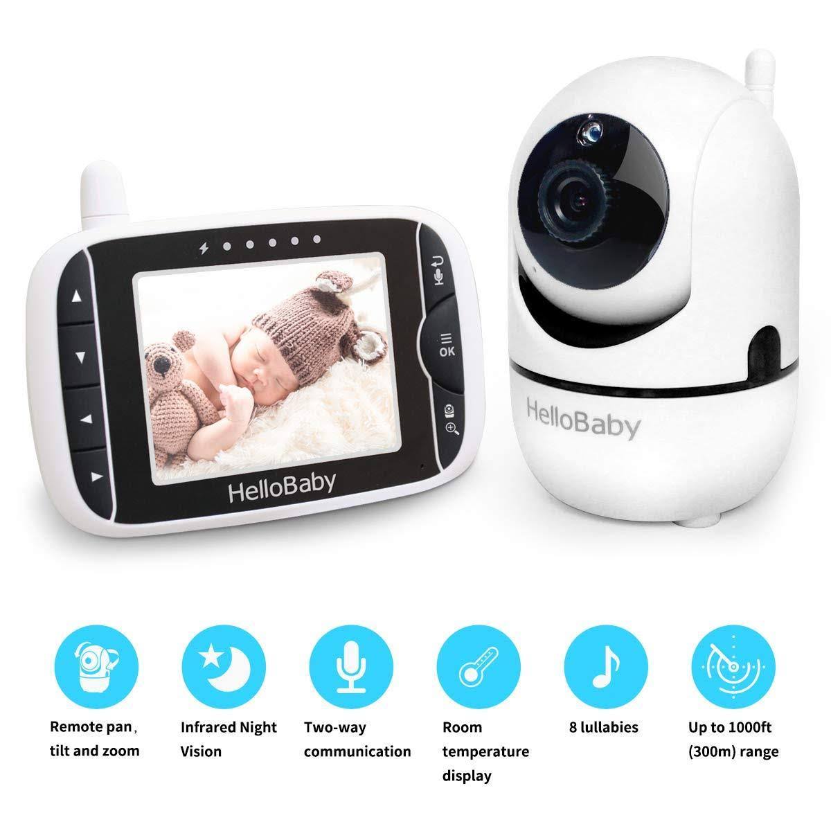 3.2" Color LCD Video Baby Monitor F5417