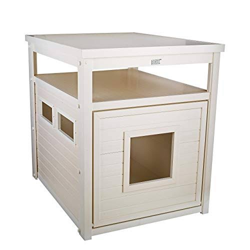 White Jumbo Litter Box Enclosure W2977