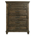 5 Drawer Chest Smokey Walnut A650147