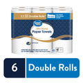 (4 pack) Ultra Strong Paper Towels, 6 Double Rolls J17953