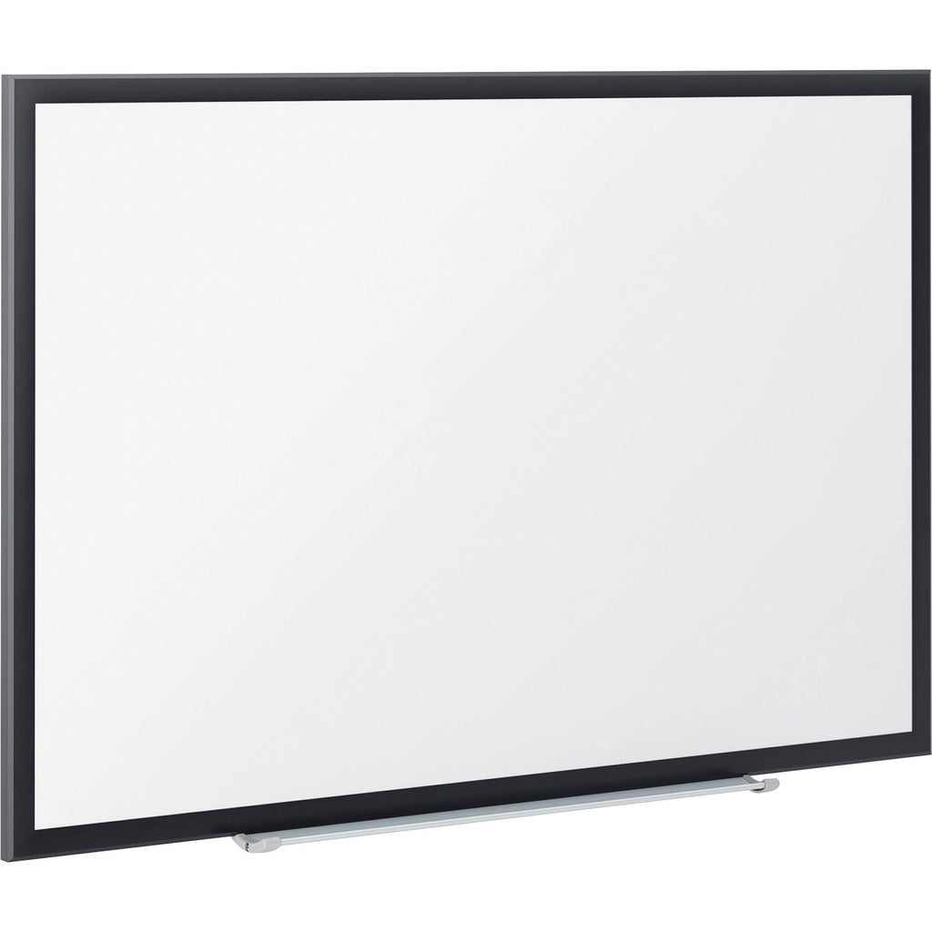 60 x 36 Black Aluminum Frame Magnetic Whiteboard O85961